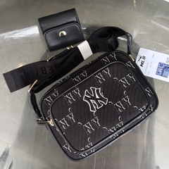 1696 - Túi MLB Monogram JQD New York Yankees Black 7ACRMDH5N-50BKS [HÀNG CHÍNH HÃNG]
