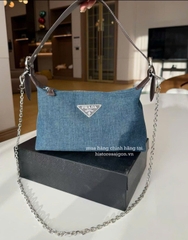 2066 - Túi Prada Gift Denim Shoulder Bag (Gift Hãng Tặng Khách) [HÀNG CHÍNH HÃNG]