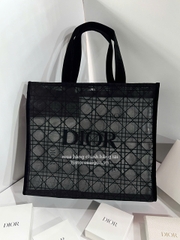 2063 - Túi Tote Dior Đen Gift (Gift Hãng Tặng Khách) [HÀNG CHÍNH HÃNG]