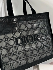 2063 - Túi Tote Dior Đen Gift (Gift Hãng Tặng Khách) [HÀNG CHÍNH HÃNG]