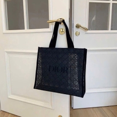 2063 - Túi Tote Dior Đen Gift (Gift Hãng Tặng Khách) [HÀNG CHÍNH HÃNG]