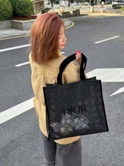 2063 - Túi Tote Dior Đen Gift (Gift Hãng Tặng Khách) [HÀNG CHÍNH HÃNG]