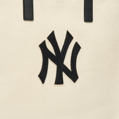 1103 -  Túi MLB Tote Canvas New York Yankees Cream - Code 3AORM022N 50CRS [HÀNG CHÍNH HÃNG]
