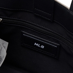 1135 - Túi MLB Korea Varsity Jacquard Tote Bag LA Dodgers Cream - Code 3AORS024N 07CRM [HÀNG CHÍNH HÃNG]