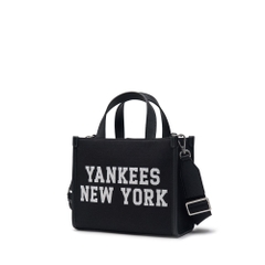 1134 - Túi MLB Korea Varsity Jacquard Tote Bag New York Yankees Black - Code 3AORS024N 50BKS [HÀNG CHÍNH HÃNG]