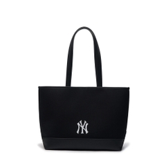 1142 - Túi MLB Varsity Jacquard Shopper Bag New York Yankees Black - Code 3AORL104N 50BKS[HÀNG CHÍNH HÃNG]
