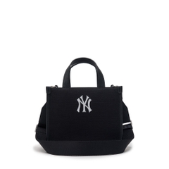 1134 - Túi MLB Korea Varsity Jacquard Tote Bag New York Yankees Black - Code 3AORS024N 50BKS [HÀNG CHÍNH HÃNG]