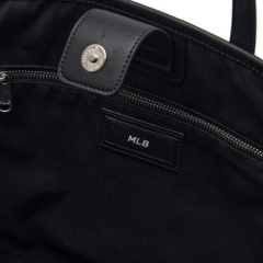 1102 -  Túi MLB Tote Diamond Monogram Jacquard New York Yankees ''Black'' - Code 3AORL014N 50BKS [HÀNG CHÍNH HÃNG]