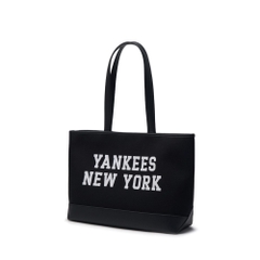1142 - Túi MLB Varsity Jacquard Shopper Bag New York Yankees Black - Code 3AORL104N 50BKS[HÀNG CHÍNH HÃNG]