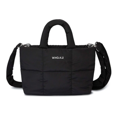 593 -  Túi Tote Nữ WHOAU Padded Square Tote Bag - Đen - WHBGD4V31A1999900 [HÀNG CHÍNH HÃNG]