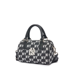 502 -  Túi MLB Classic Monogram Jacquard Boston Bag New York Yankees Black Monogram - Đen - Code 3ABWS013N-50BKS [HÀNG CHÍNH HÃNG]