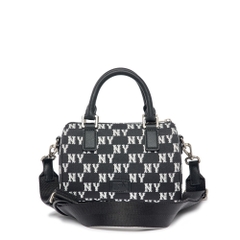 502 -  Túi MLB Classic Monogram Jacquard Boston Bag New York Yankees Black Monogram - Đen - Code 3ABWS013N-50BKS [HÀNG CHÍNH HÃNG]