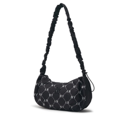 897 -  Túi MLB Dia Mono Sportive Hobo Bag New York Yankees - Black - Code 3ABQS034N-50BKS [HÀNG CHÍNH HÃNG]