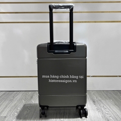 2674 - Vali Lee Size 20 Xách Tay Embossed Logo Xám Chì (Mang Lên Máy Bay) [HÀNG CHÍNH HÃNG]