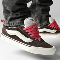 1486 -  Giày Vans Knu Brown Pink VN0009QCBF21 Nâu Dây Hồng [HÀNG CHÍNH HÃNG]