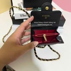 2590 - Ví Chanel Classic Gift Đen (Gift Hãng Tặng Khách) [HÀNG CHÍNH HÃNG]