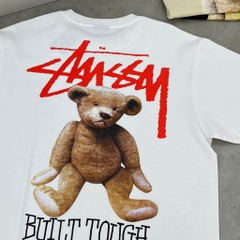 852 -  Áo Stussy Built Tough Bear - White - Code 1904893 [HÀNG CHÍNH HÃNG]