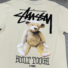 853 -  Áo Stussy Built Tough Bear - Beige - Code 1904893 [HÀNG CHÍNH HÃNG]