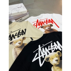 852 -  Áo Stussy Built Tough Bear - White - Code 1904893 [HÀNG CHÍNH HÃNG]