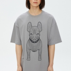 868 -  Áo Life Work Logo Radoc Signature - Gray - Code LW245TS982-GRAY [HÀNG CHÍNH HÃNG]