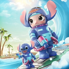 1496 - Molly Stitch 400% - POPMART MEGA SPACE MOLLY 400% STITCH [CHÍNH HÃNG]