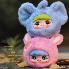 1311 - Baby Three YAYA V1 YAYA Thú Blindbox Ngẫu Nhiên - Baby Three Happy Ghost YAYA Litlle Mischievous Bag Plush Pendant [CHÍNH HÃNG]