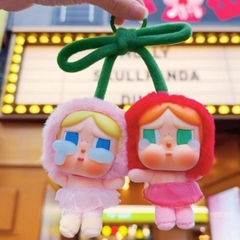 1314 - Crybaby Cherry - POPMART CRYBABY Crying For Love Series Love You Cherry Much Vinyl Plush Hanging Card [CHÍNH HÃNG]