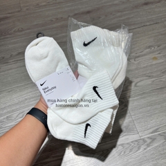 2665 - Vớ Nike Everyday Lightweight White SX7676-100 Pack 3 Đôi [HÀNG CHÍNH HÃNG]