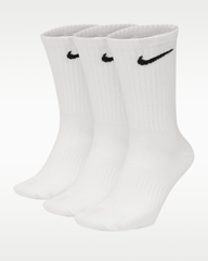 2665 - Vớ Nike Everyday Lightweight White SX7676-100 Pack 3 Đôi [HÀNG CHÍNH HÃNG]