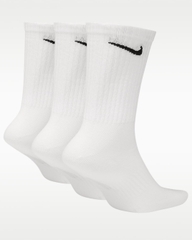 2665 - Vớ Nike Everyday Lightweight White SX7676-100 Pack 3 Đôi [HÀNG CHÍNH HÃNG]