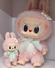 1129 - Gấu Bông Art Toy Labubu Mokoko V1 - Size lớn  40cm - [HÀNG CHÍNH HÃNG]