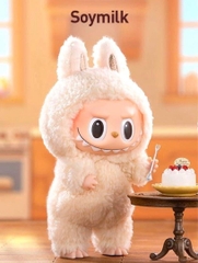 1093 - Labubu Soymilk Màu Be Size bé 17cm - Gấu Bông Art Toy [HÀNG CHÍNH HÃNG] Pop Mart