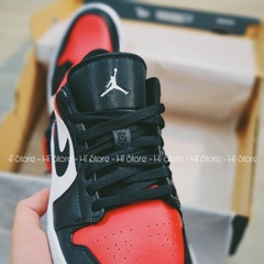 725 - (074) Giày Nike Jordan 1 Low Bred Toe 553558 161 | 553560-612 | 553558-612 [HÀNG CHÍNH HÃNG]