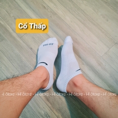 044-2 -  Vớ Nike Everyday Dri Fit - Trắng - Cổ Thấp [HÀNG CHÍNH HÃNG]