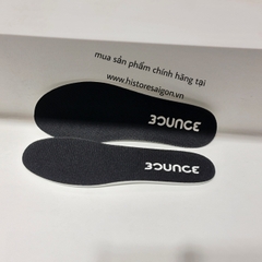 107 -  Lót giày Adidas Bounce - Đen chữ Trắng [HÀNG CHÍNH HÃNG]