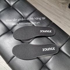 107 -  Lót giày Adidas Bounce - Đen chữ Trắng [HÀNG CHÍNH HÃNG]