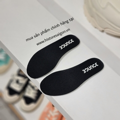 107 -  Lót giày Adidas Bounce - Đen chữ Trắng [HÀNG CHÍNH HÃNG]