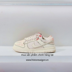 076 -  Giày Nike Dunk Nike Dunk Low SE ‘Sashiko Light Orewood Brown’ - Trắng Kem - Code DV0834 100 [HÀNG CHÍNH HÃNG]