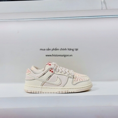 076 -  Giày Nike Dunk Nike Dunk Low SE ‘Sashiko Light Orewood Brown’ - Trắng Kem - Code DV0834 100 [HÀNG CHÍNH HÃNG]