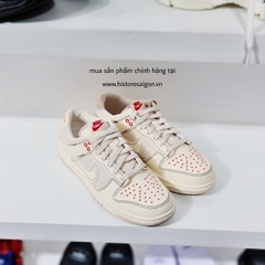 076 -  Giày Nike Dunk Nike Dunk Low SE ‘Sashiko Light Orewood Brown’ - Trắng Kem - Code DV0834 100 [HÀNG CHÍNH HÃNG]