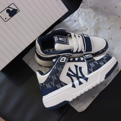 226 -  Giày MLB Liner Mid NY Denim Monogram - Xanh Dương Đậm - Code 3ASXCDN3N-50NYD [HÀNG CHÍNH HÃNG]
