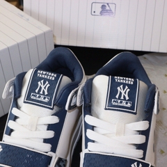 226 -  Giày MLB Liner Mid NY Denim Monogram - Xanh Dương Đậm - Code 3ASXCDN3N-50NYD [HÀNG CHÍNH HÃNG]