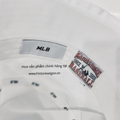 069 -  Nón Bucket MLB Trắng NY [HÀNG CHÍNH HÃNG]