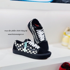 051 -  Vans Old Skool Comfy - Đen Caro [HÀNG CHÍNH HÃNG]