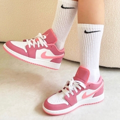 833 -  Giày Nike Air Jordan 1 Low GS Desert Berry 553560 616 [HÀNG CHÍNH HÃNG]