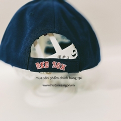 040 -  Nón New Era - Xanh Dương Navy - B đỏ [HÀNG CHÍNH HÃNG]