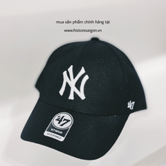 038 -  Nón New Era - Đen - NY Chữ Trắng [HÀNG CHÍNH HÃNG]