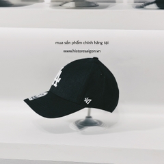 037 -  Nón New Era - Đen - LA Chữ Trắng [HÀNG CHÍNH HÃNG]
