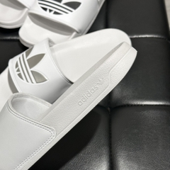 011 -  Dép Adidas Adilette Lite - Trắng - Logo Bạc [HÀNG CHÍNH HÃNG]