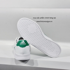 251 -  Giày Adidas Break Net 2.0 - Wht/Gre - Trắng Sọc Xanh Lá [HÀNG CHÍNH HÃNG]